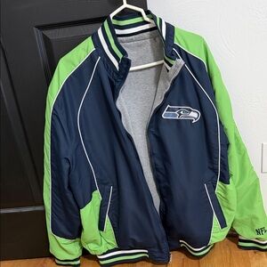 NFL Seahawks reversible Bomber Jacket